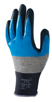 Montage-Schutzhandschuh Showa 376R Front Montage-Schutzhandschuh Showa 376R Front