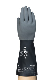 Chemikalienschutzhandschuh Alphatec 53-001 Front Chemikalienschutzhandschuh Alphatec 53-001 Front