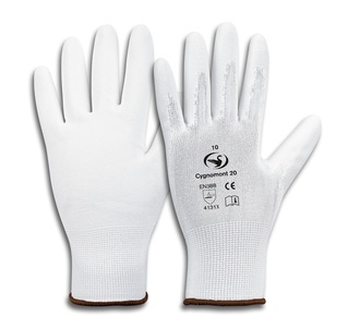 Montage-Feinstrick-Handschuh Cygnomont 20 Front Montage-Feinstrick-Handschuh Cygnomont 20 Front