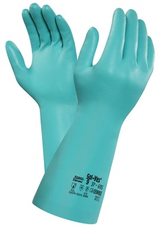 Chemiehandschuhe AlphaTec Solvex 37-695 Paar Chemiehandschuhe AlphaTec Solvex 37-695 Paar