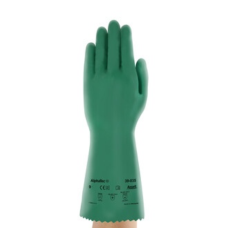 Chemieschutzhandschuh AlphaTec 39-035 Front