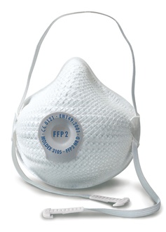 Feinstaubmaske Moldex 3105 mit Klimaventil Front Feinstaubmaske Moldex 3105 mit Klimaventil Front