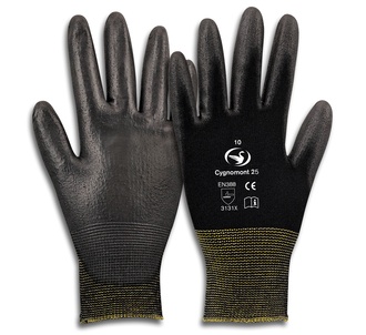 Montage-Feinstrick-Handschuh Cygnomont 25  Front