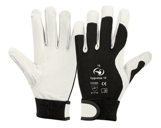 Mehrzweckhandschuh Cygnotop 10 Ziegenleder Paar Mehrzweckhandschuh Cygnotop 10 Ziegenleder Paar