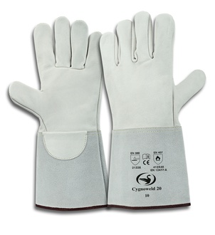 Schweißerschutz-Handschuh Cygnoweld 20 Front Schweißerschutz-Handschuh Cygnoweld 20 Front