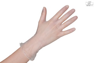 Einmal Vinylhandschuh PF Produktbild Seite