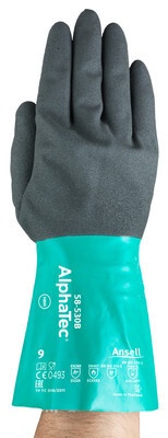 Chemikalienschutzhandschuh AlphaTec 58-530B Front