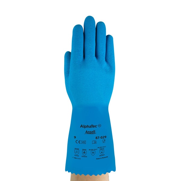 Chemikalienschutzhandschuh AlphaTec 87-029 Front