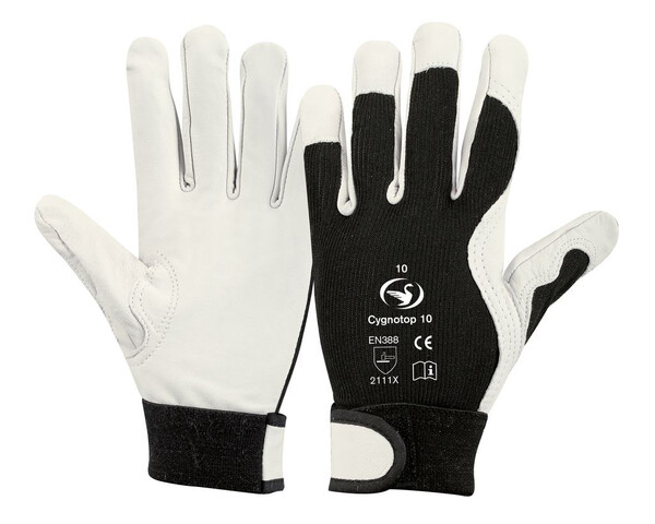 Mehrzweckhandschuh Cygnotop 10 Ziegenleder Paar