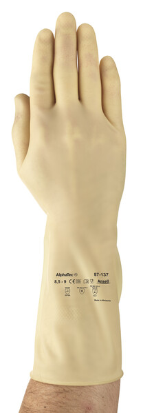 Chemikalienschutzhandschuh AlphaTec 87-137 Front