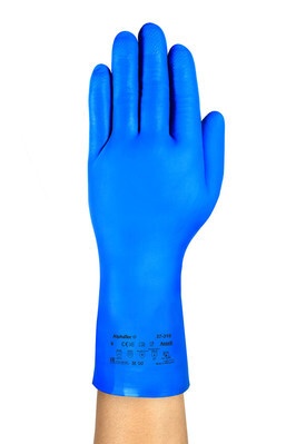 Chemikalienhandschuh AlphaTec Solvex 37-310 Front