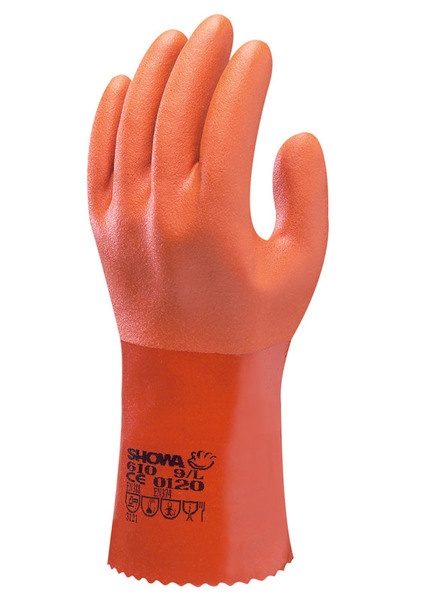 Chemikalienschutzhandschuh Showa 610 PVC Handschuh