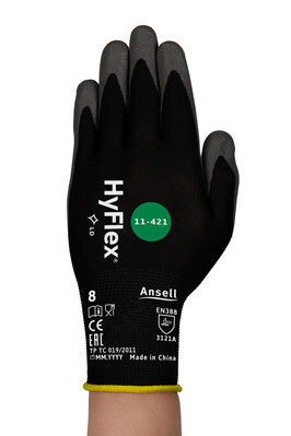 Montagehandschuh Ansell HyFlex 11-421 Front