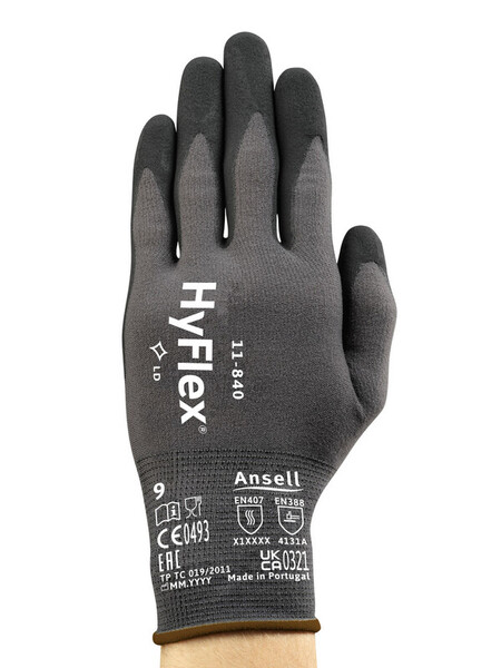 Mehrzweckhandschuh Ansell HyFlex 11-840 Front
