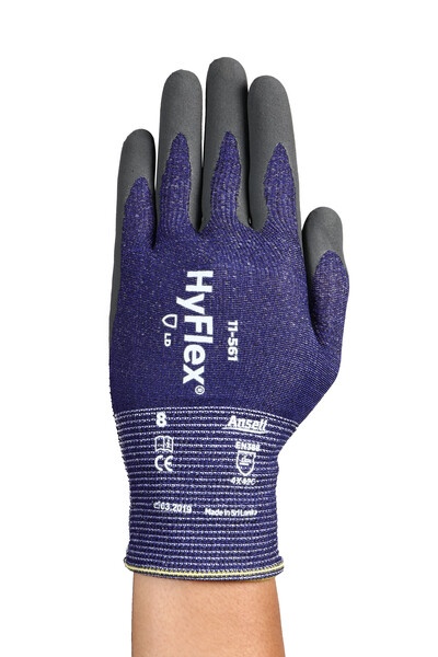 Schnittschutzhandschuh HyFlex 11-561 Front